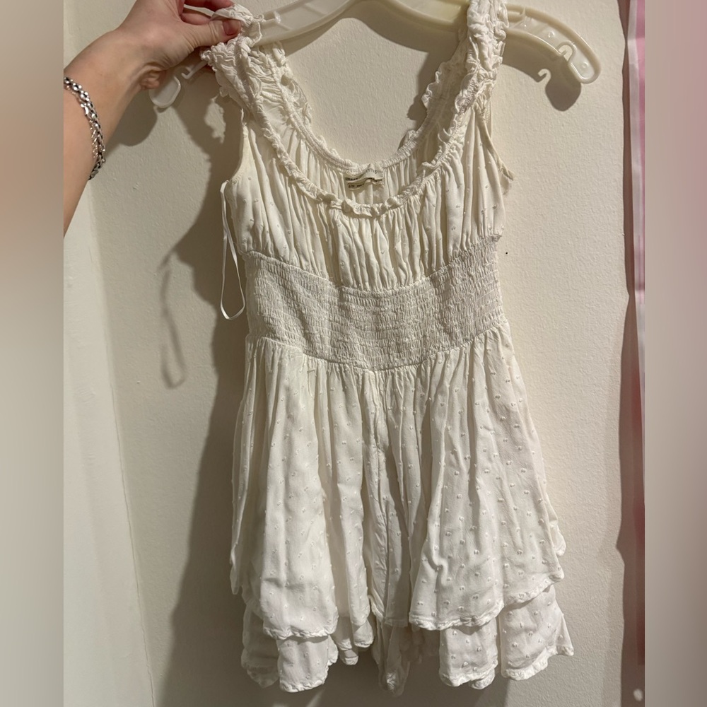 Urban outfitters white romper